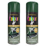 2X Paint Factory Nato Green Matt Spray Paint 400ml Spray Paint