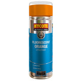 3X Hycote Fluorescent Orange Spray Paint 400ml Spray Paint