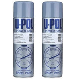 2X Upol Power Can Build Grey Primer Aerosol Spray 500ml Spray Paint