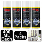 4X WRX Stainless Steel Spray Paint 400ml Technical Spray