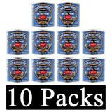 10X Hammerite Smooth Red Paint 250ml Tin Paint