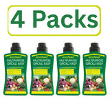 4X Multi Purpose Liquid Plant Food Concentrate Eazifeed For Fruit Flowers 500ml