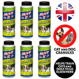 6X Pestshield Move It Cat & Dog Repellent Powder 240g Pet supplies