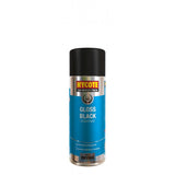2X Hycote Gloss Black Spray Paint 400ml Spray Paint