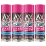 4X - What A Blast! Bubblegum Car Air Freshener Spray 500ml Car Air Freshener