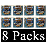 8X Hammerite Hammered Silver Paint 250ml Tin Paint
