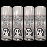 4X Auto Extreme Pro Spray Paint Silver Wheel 400ml Spray Paint