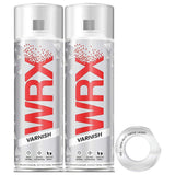 2X WRX Sheen Varnish Spray Paint 400ml Spray Paint
