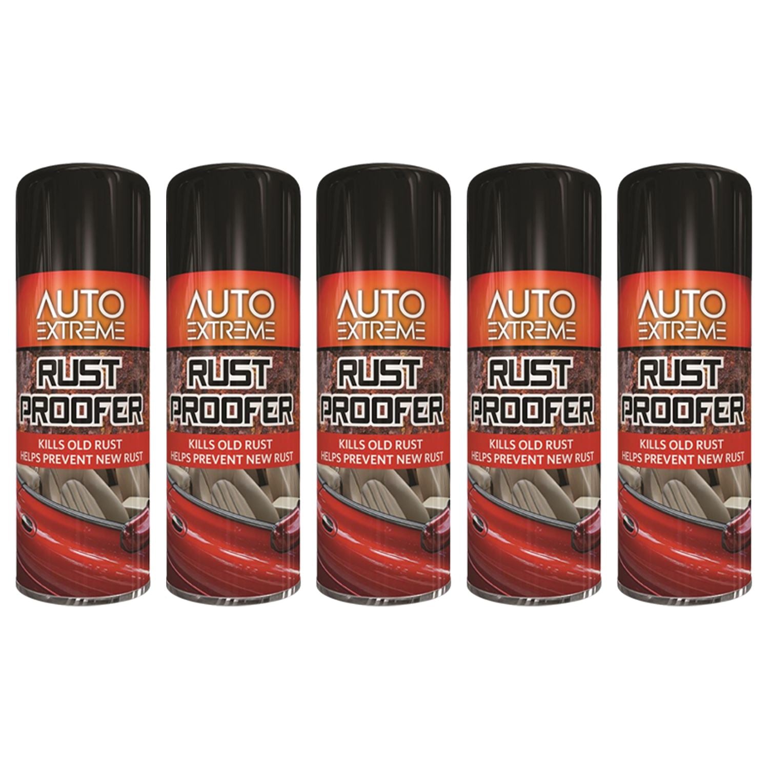 5X - Rust Proofer Spray 400ml Rust Proofer