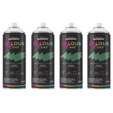 4X Meadow Green RAL 140 50 50 Gloss Spray Paint 400ml