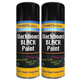 2X Paint Factory Blackboard Spray Paint 400ml Spray Paint