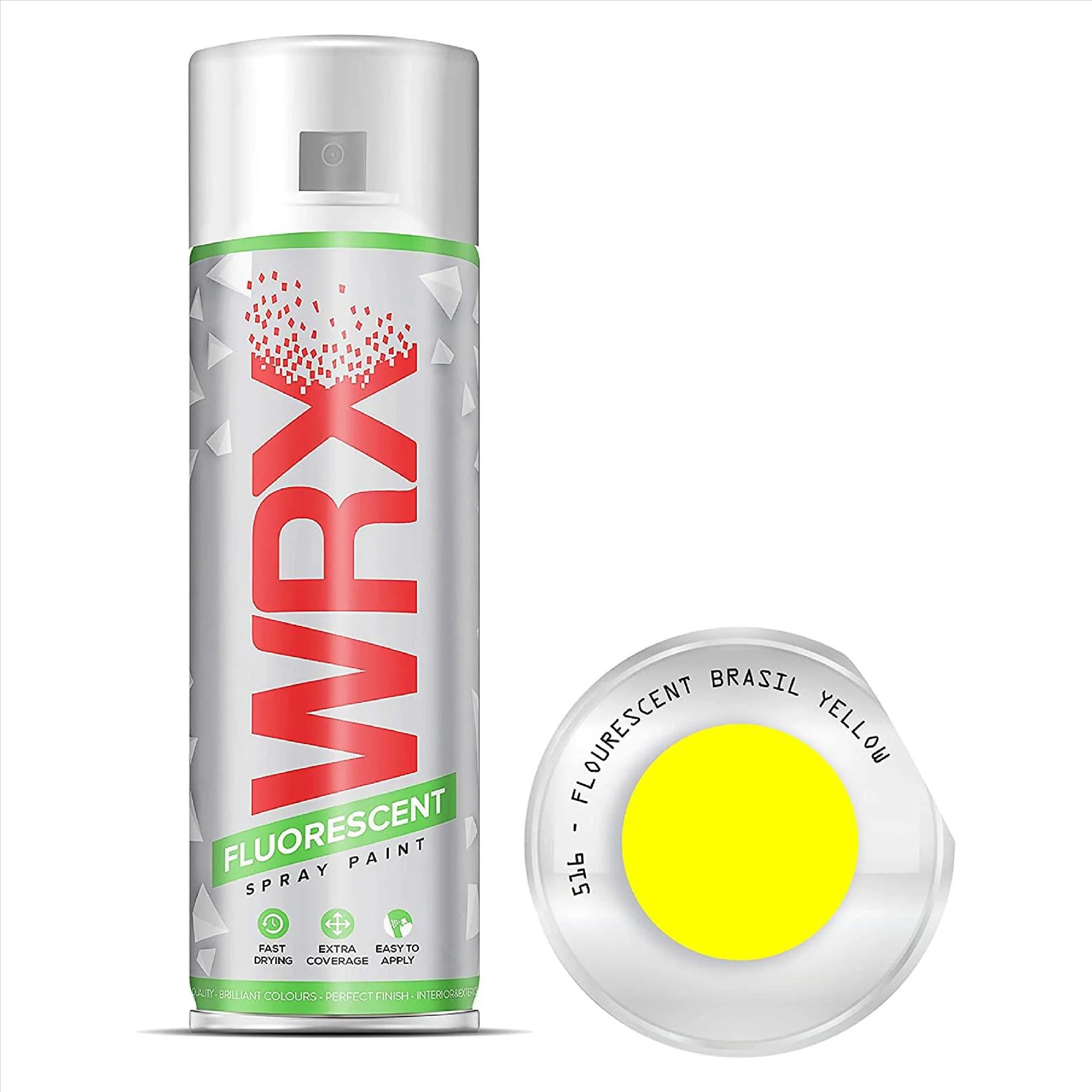 WRX Fluorescent Brazil Yellow Spray Paint 400ml Spray Paint