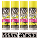 4X - What A Blast! Lemon Car Air Freshener Spray 500ml Car Air Freshener