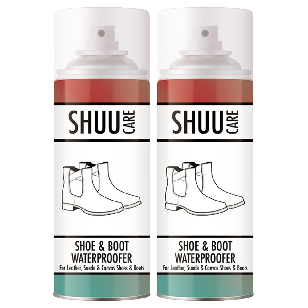 2X Shuu Shoe & Boot Waterproofer 300ml Shoe Repair