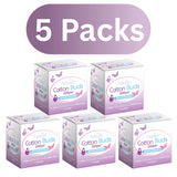 5X Cotton Tree Cotton Buds Biodegradable 200 Pack