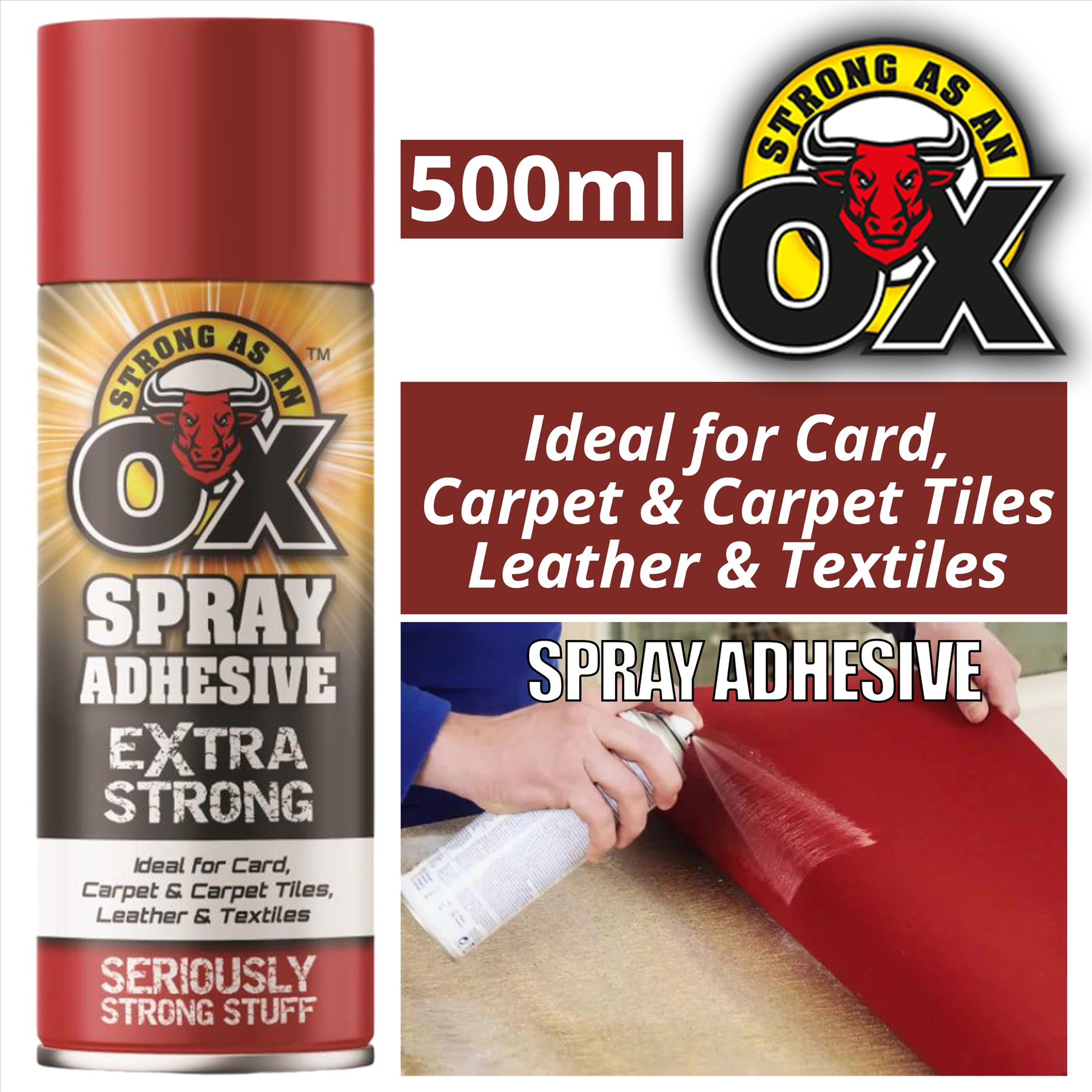 Saao Spray Adhesive 500ml Adhensive Spray