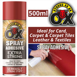 Saao Spray Adhesive 500ml Adhensive Spray