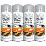 4X Auto Extreme Clear Lacquer Spray Paint 250ml Spray Paint
