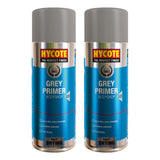 2X Hycote Bodyshop Grey Primer Spray 400ml Spray Paint