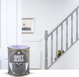 2X Grey Gloss Non-Drip Paint 300ml