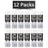 151 12 pack white gloss spray paint cans for versatile crafting and DIY projects
