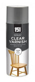 151 clear matt varnish spray for durable and quick drying finishes on various surfaces