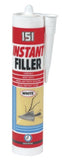 151 Instant Filler Cartridge 280ml in White, Quick and Easy to Use for Repairs