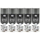 5X 151 Metallic Silver Spray Paint 400ml Spray Paint