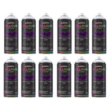 12X Lavender Purple RAL 4007 Gloss Spray Paint 400ml