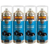 4X Hycote Petrol Resistant Lacquer Spray Paint 400ml Spray Paint