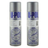 2X Upol Power Can Steel Wheels Spray Paint 500ml Spray Paint