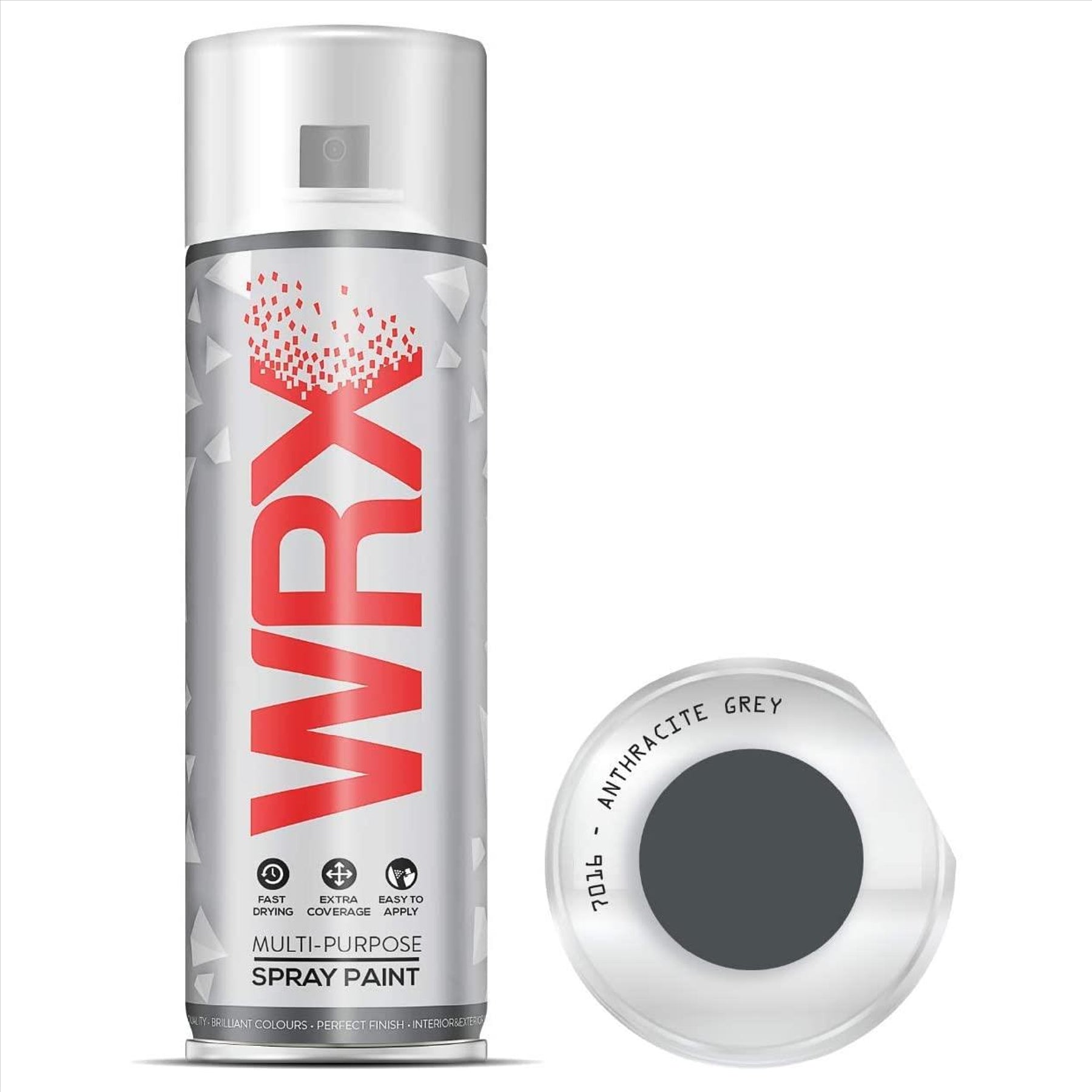 WRX Anthracite Grey Semi Gloss Spray Paint 400ml RAL 7016 Spray Paint