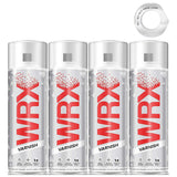 4X WRX Matt Varnish Spray Paint 400ml Spray Paint