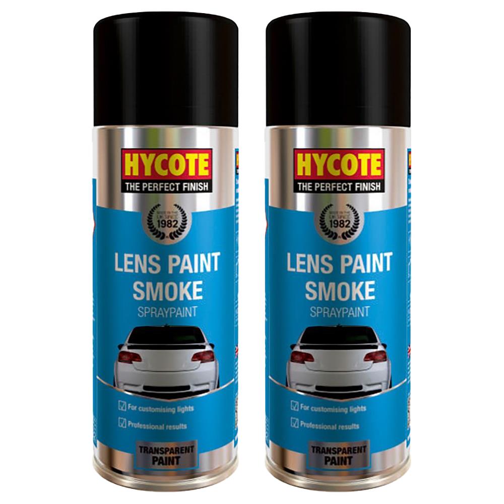 2X Hycote Lens Paint Smoke Spray Paint 400ml Spray Paint