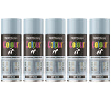 5X Paint Factory Sky Blue Gloss Spray Paint 400ml