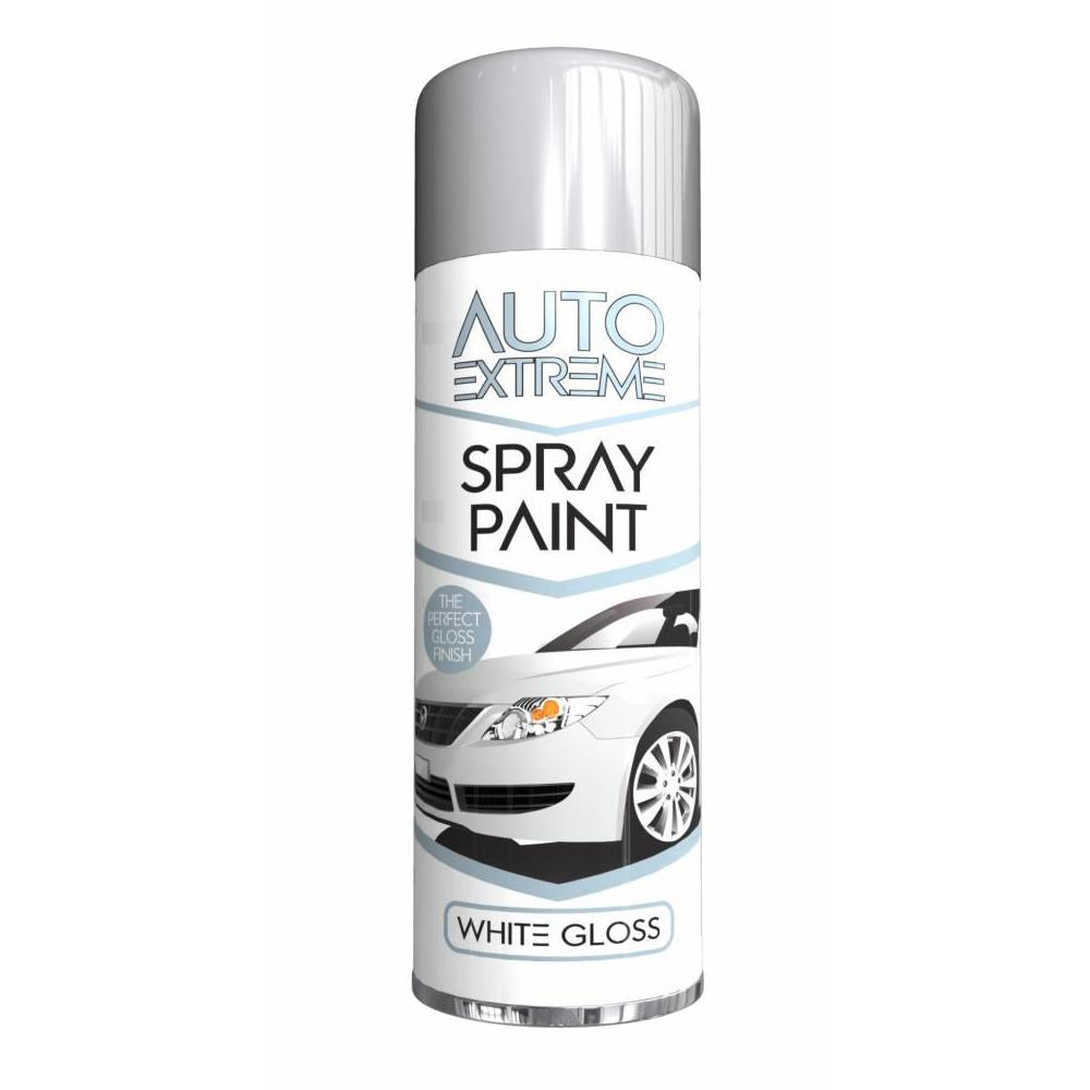 Auto Extreme White Gloss Spray Paint 250ml Spray Paint
