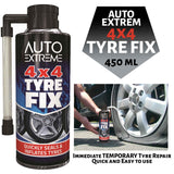 Auto Extreme Tyre Fix Large Size 450Ml Inflater