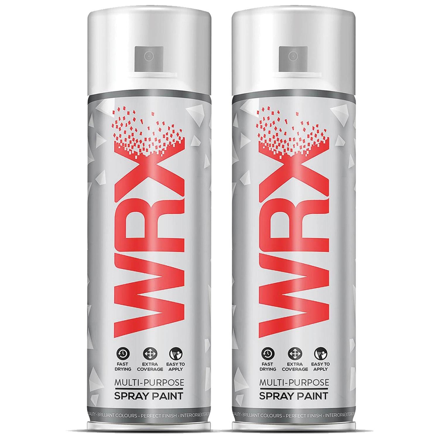 2X WRX Traffic Red Spray Paints 400ml Technical Spray