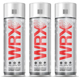 3X WRX Diamond Black Spray Paints 400ml Technical Spray