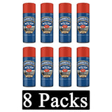 8X Hammerite Smooth Red Spray Paint 400ml Spray Paint