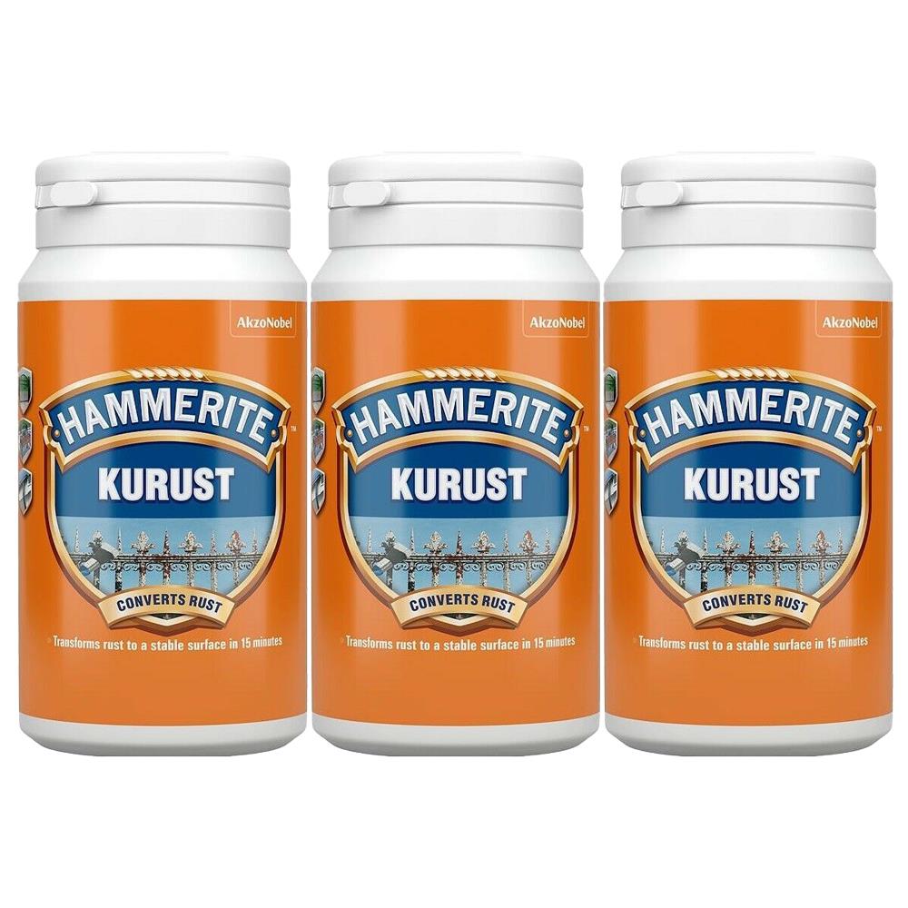 3X Hammerite Kurust 250ml Kurust