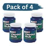 4X Masterplast Vapour Rub Congestion Relief Chest Rub Menthol Eucalyptus 100g