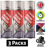 3X Rapide Silicone Lubricant 250ml Spray Paint