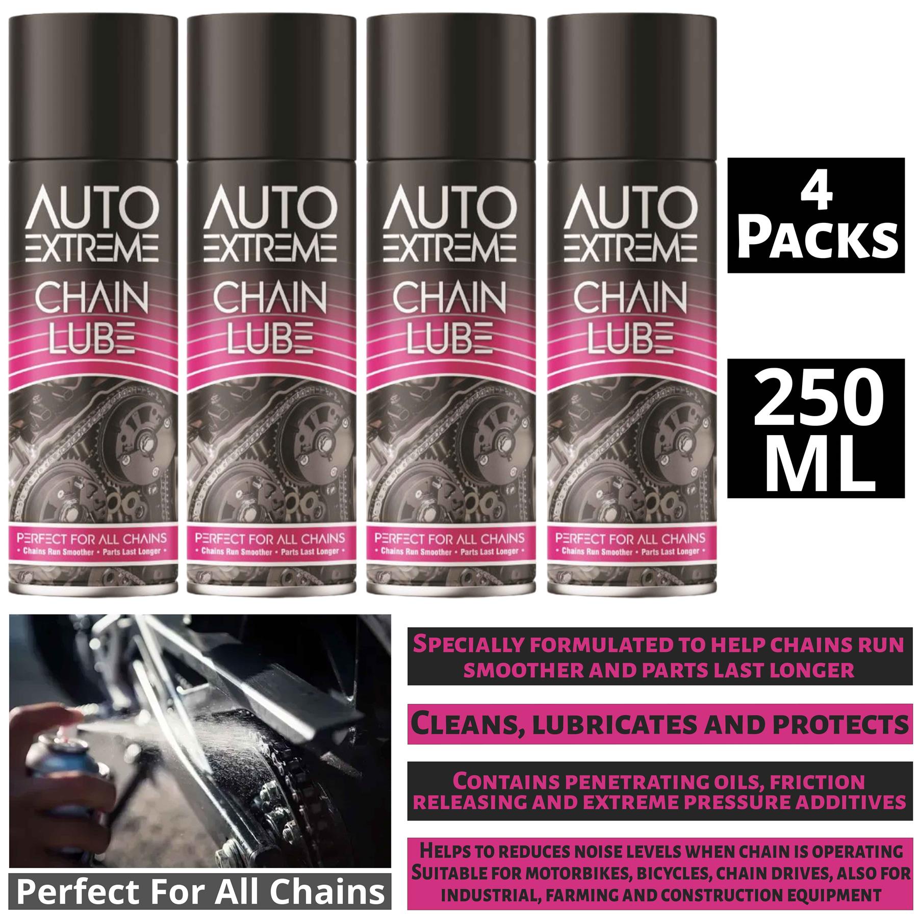 4X Chain Lube Spray 250ml Technical Spray