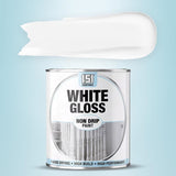3X White Gloss Non-Drip Paint 300ml