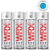 4X WRX Flat Blue Acrylic Spray Paint 400ml Spray Paint