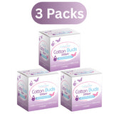 3X Cotton Tree Cotton Buds Biodegradable 200 Pack