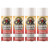 4X Strong As An Ox Carpet Adhesive Spray 500ml