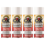 4X Strong As An Ox Carpet Adhesive Spray 500ml
