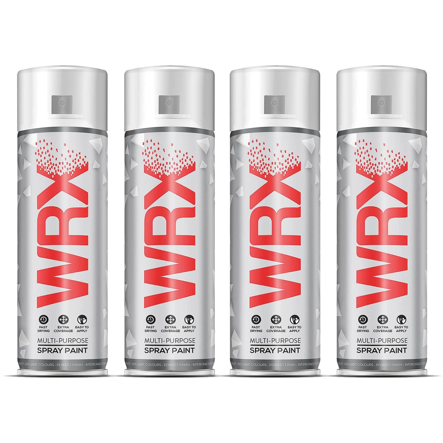 4X WRX Traffic Green Spray Paints 400ml Technical Spray